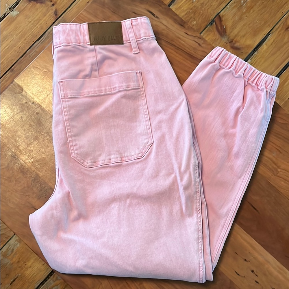 Judy Blue Pink Denim “joggers”